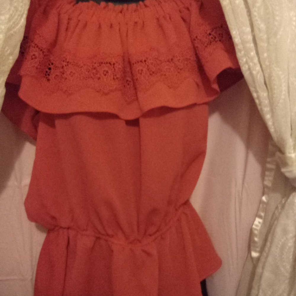 New York & Company Orange Top